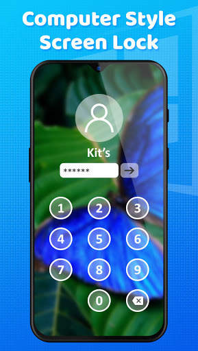 Computer Style Lock Screen for Win 10 Launcher Pro screenshot 4