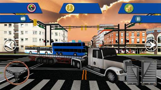 Euro Bus Transporter Simulator Truck screenshot 2
