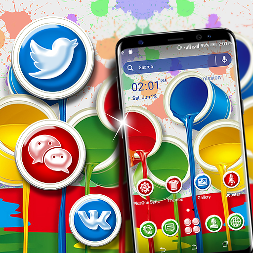 Paint Bucket Launcher Theme иконка