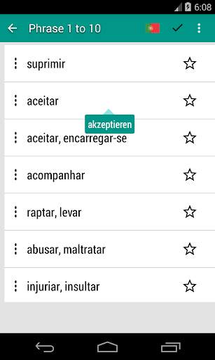 Verbos alemães comuns - Aprenda alemão screenshot 5