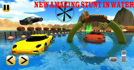 Beach Water Surfing Car Games screenshot 3