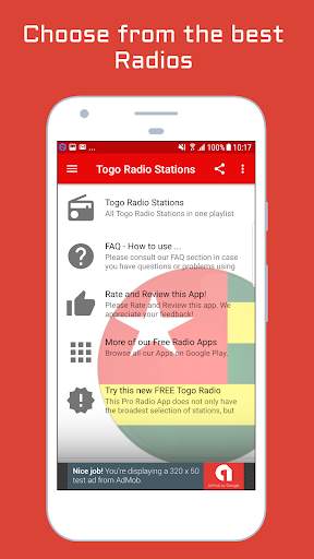 Togo Radio Music & News screenshot 1