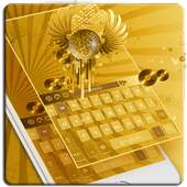 Golden music keyboard 10001002