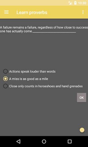 Learn proverbs in English screenshot 5