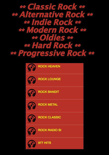 Free Classic Rock Music Radio screenshot 1