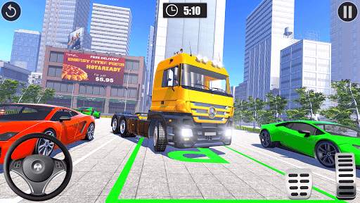 Truck Simulator: Parking Truck Games screenshot 1