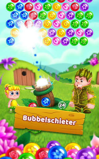 Flower Games - Bubble Pop screenshot 8