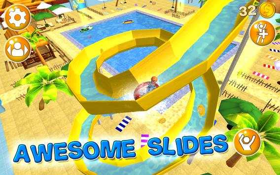 Aqua Waterslide Rush Racing screenshot 2