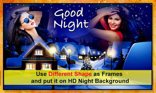 Good Night Dual Photo Frames 4 تصوير الشاشة