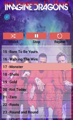 Imagine Dragons Songs Offline  50 Music screenshot 3