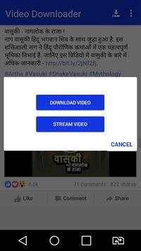 Video Downloader for Facebook screenshot 3