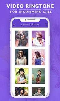 Video Ringtone For Incoming Call 4 تصوير الشاشة