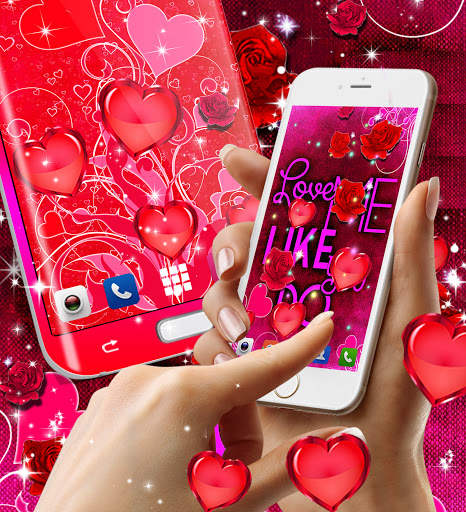 Red rose live wallpaper screenshot 5