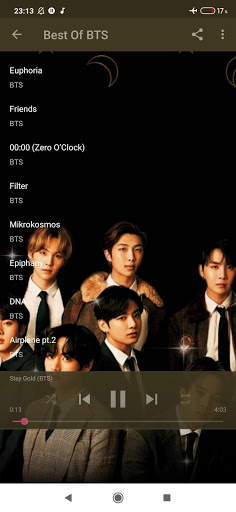 BTS full song offline screenshot 3