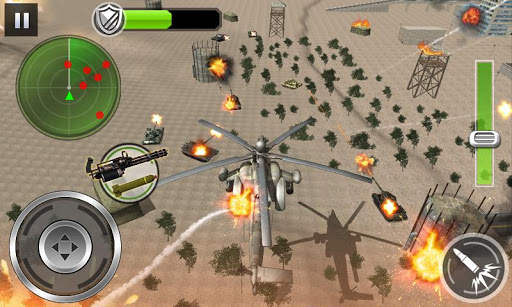 Air Gunship Battle 3D скриншот 3
