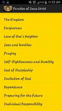 Parables of Jesus Christ screenshot 3