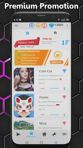 Youtubers Clan: Sub4Sub Social screenshot 8