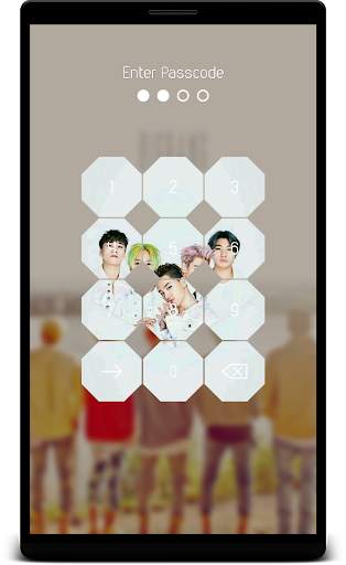 BigBang Lock Screen 7 تصوير الشاشة