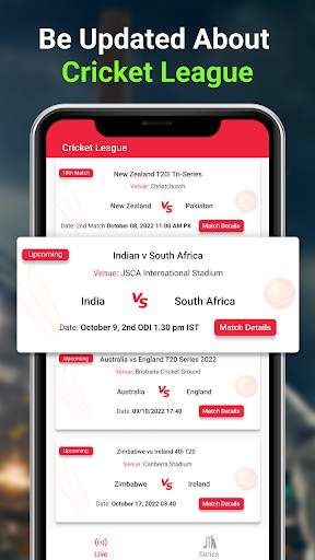 Live Cricket Score: CricNews screenshot 1