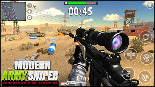 Modern Army Sniper Shooter 3D screenshot 3