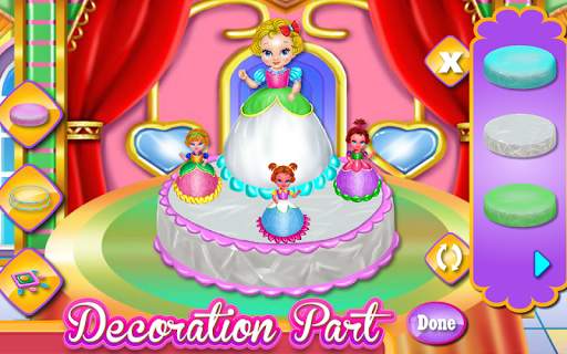 Baby Princess Cake Cooking 7 تصوير الشاشة
