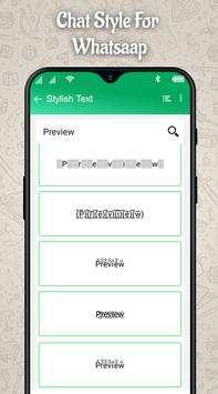 Chat Styler for Whatsapp :Cool Font & Stylish Text screenshot 2