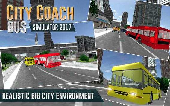 City Coach Bus Simulator 2017 screenshot 4