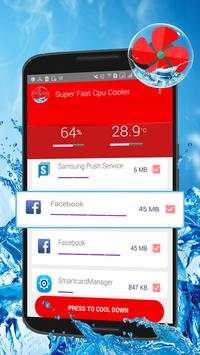 Super Fast Cpu Cooler, cool down phone temperature screenshot 2