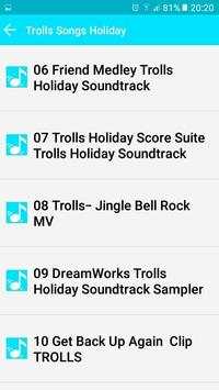 Trolls Songs Holiday 6 تصوير الشاشة