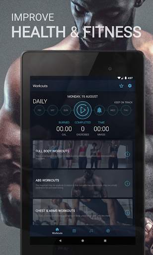 Home Workout - Fitness, Bodybuilding & Weight Loss screenshot 9