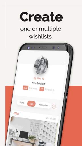 Shopping wishlist by Giftbuste screenshot 2