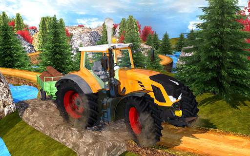 Tractor Hill Driver 3D 1 تصوير الشاشة