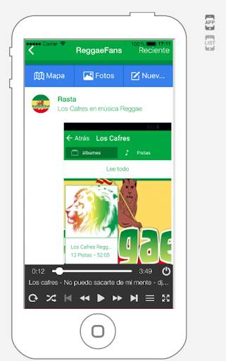 Radio Reggae. Reggae music. Reggae Radio Músic app screenshot 8