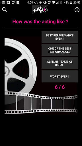 FlickTick - Movie Review App screenshot 6