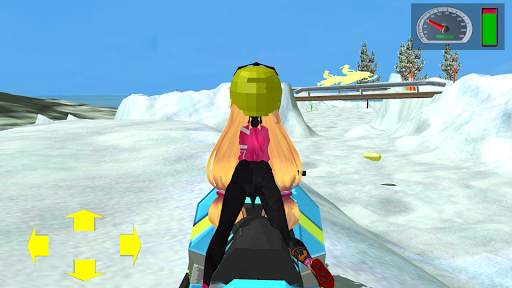 Snowmobile Cross VR screenshot 8