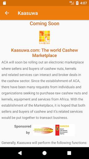 ACA Cashew App screenshot 6