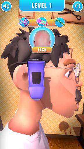 Fade King Barber Shop Game screenshot 5