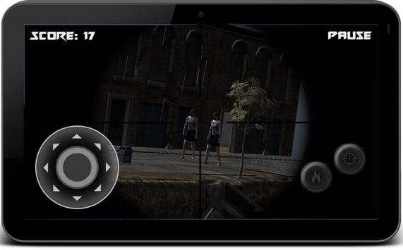 Perang zombie: ditembak api screenshot 6