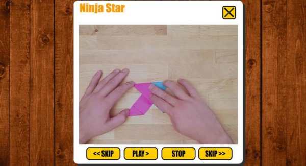 Origami Ninja Star app screenshot 2