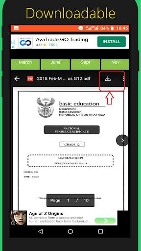 Matric Go | Grade 12 Papers, Notes, Guides screenshot 4