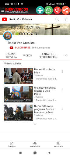 Radio Voz Catolica screenshot 5