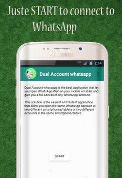 Dual Account Mesenger screenshot 2