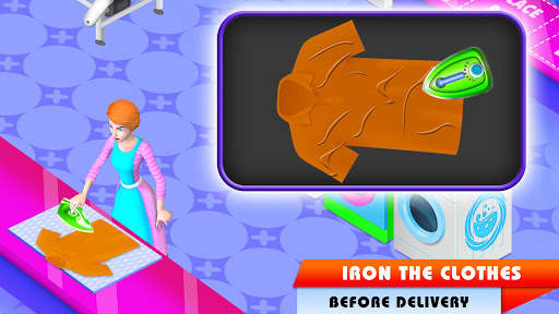 My Laundry Shop Manager: Dirty Clothes Washing screenshot 6