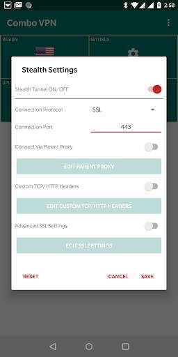 Combo VPN screenshot 3