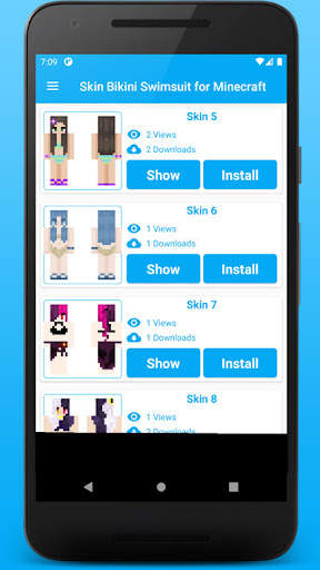 Bikini Skins for Minecraft screenshot 5