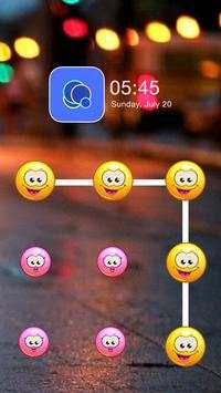 Swift Emoji - AppLock Theme скриншот 1