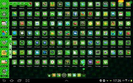 TSF Shell Theme Green Carbon screenshot 8