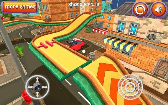 Mini Golf 3D Cartoon City screenshot 4