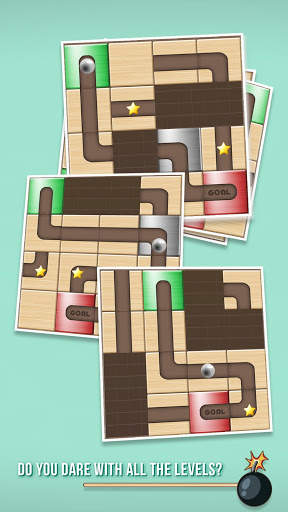 Ball Unblock – Roll the Ball Slide Puzzle Game screenshot 3