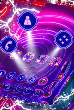 Neon Purple Launcher Theme screenshot 3